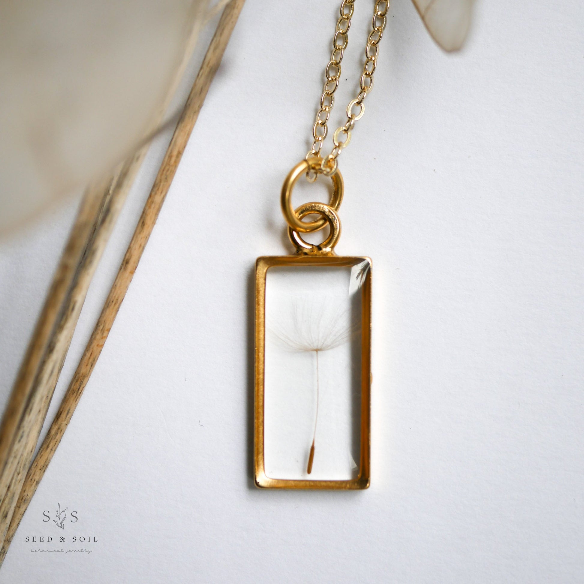 Large Rectangle Pendant - from Seed&SoilShop