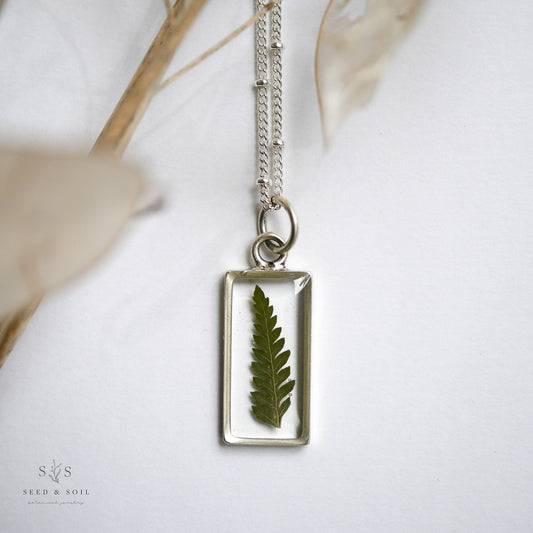 Large Rectangle Pendant