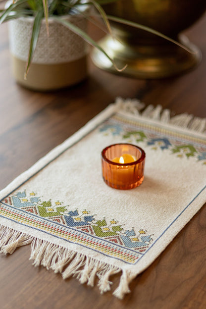 Little Baskets cross stitch folk embroidery kit - PDF pattern from Avlea Folk Embroidery