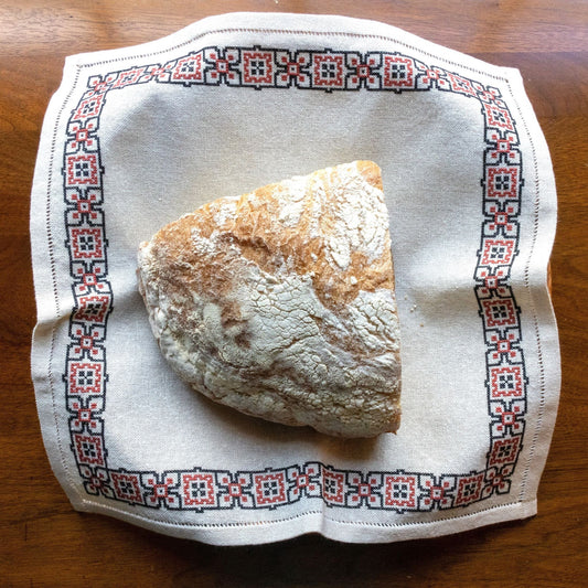 Luiza cross stitch folk embroidery kit - Kit from Avlea Folk Embroidery