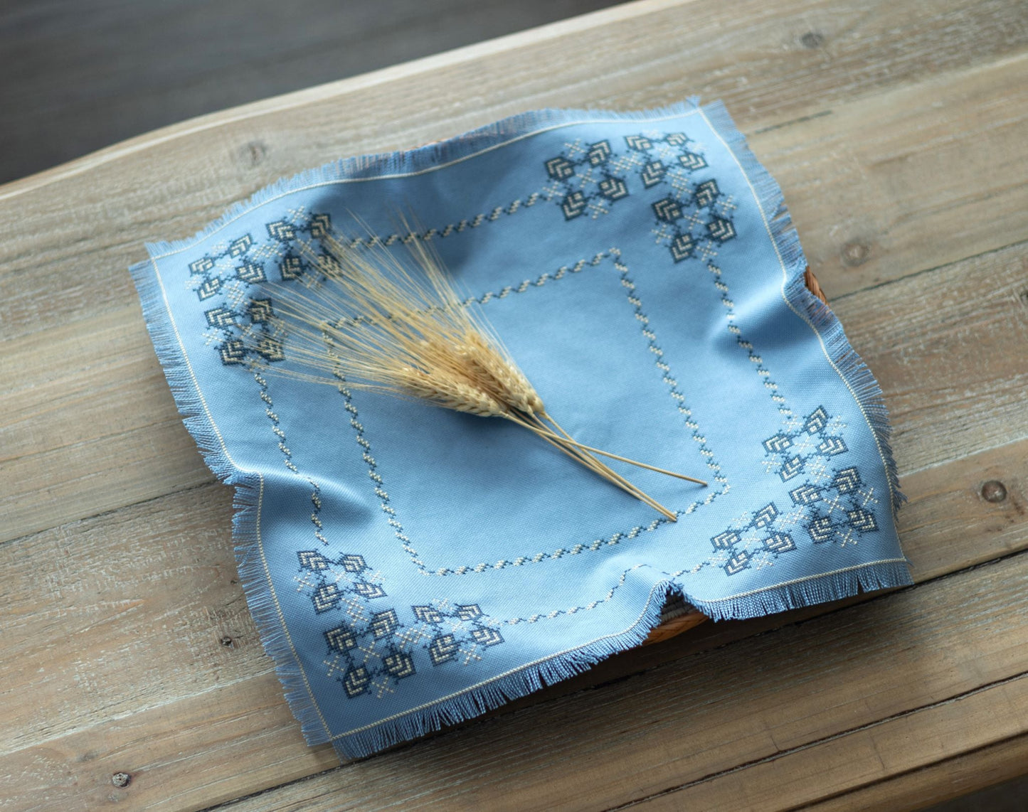 Luminita cross stitch folk embroidery kit - Kit from Avlea Folk Embroidery