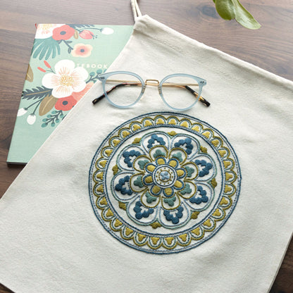 Avlea Folk Embroidery workbag--Myra Medallion - Kit from Avlea Folk Embroidery