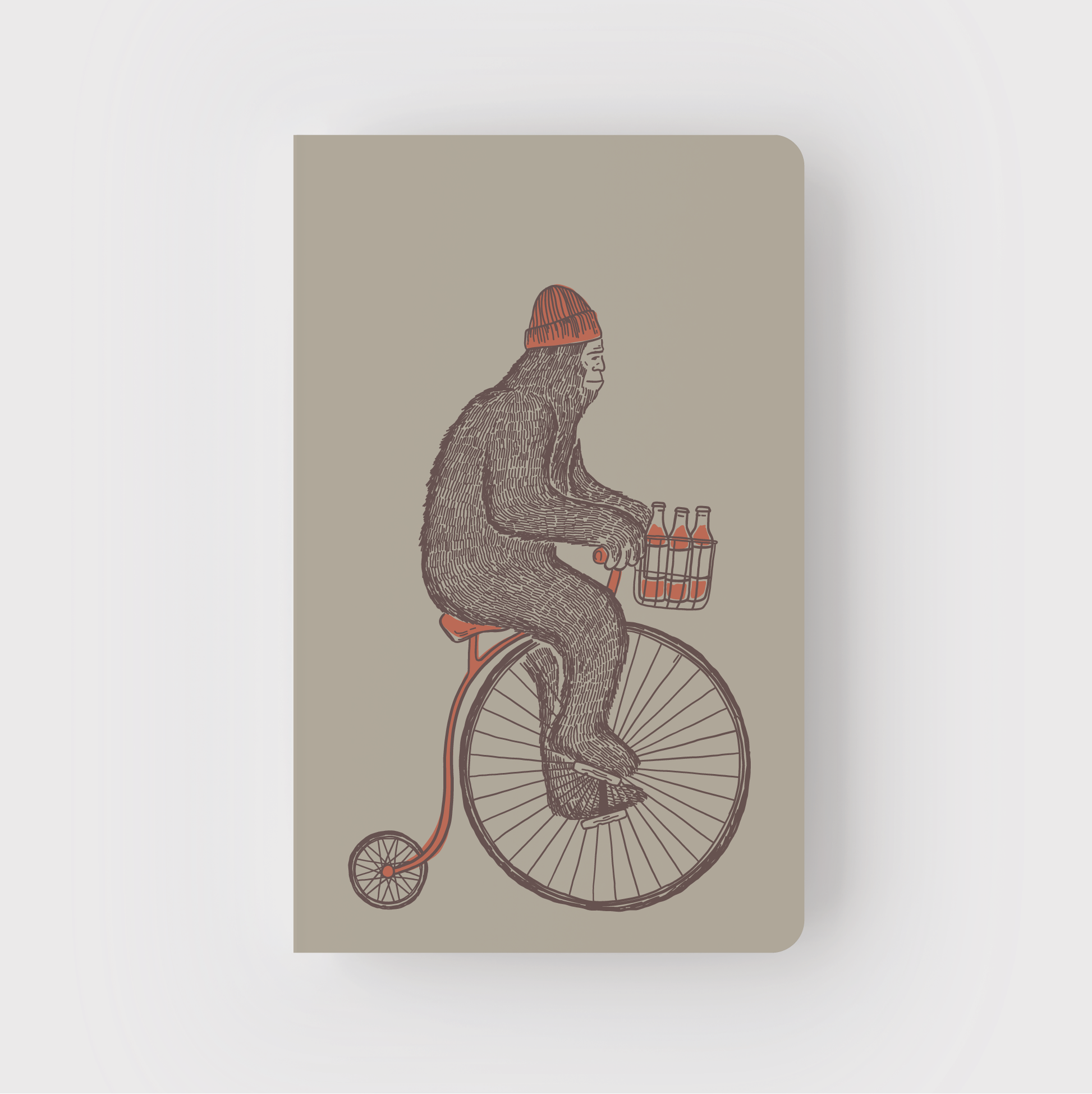 Sasquatch Bike Notebook - Notebook from Pike Street Press