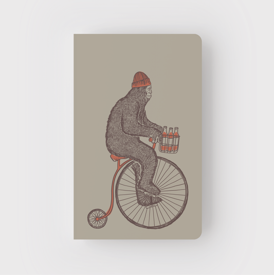 Sasquatch Bike Notebook - Notebook from Pike Street Press