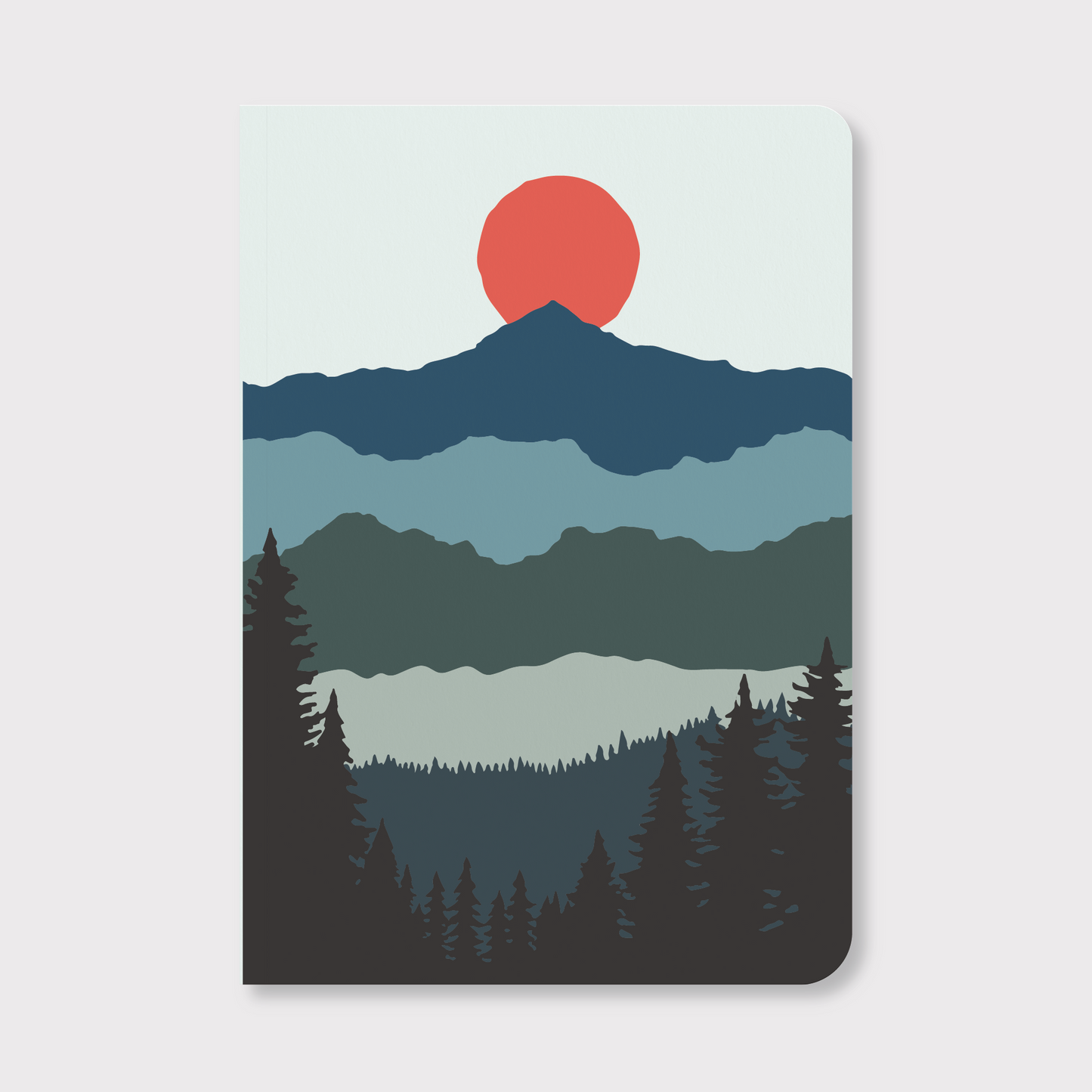 Forest Sun Notebook - Notebook from Pike Street Press