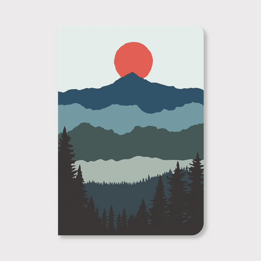 Forest Sun Notebook - Notebook from Pike Street Press