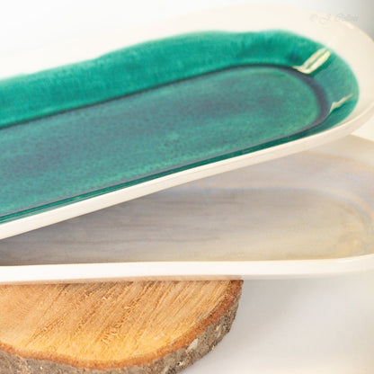 Artisan Long Oval Dish - Ceramic from prodigalpottery