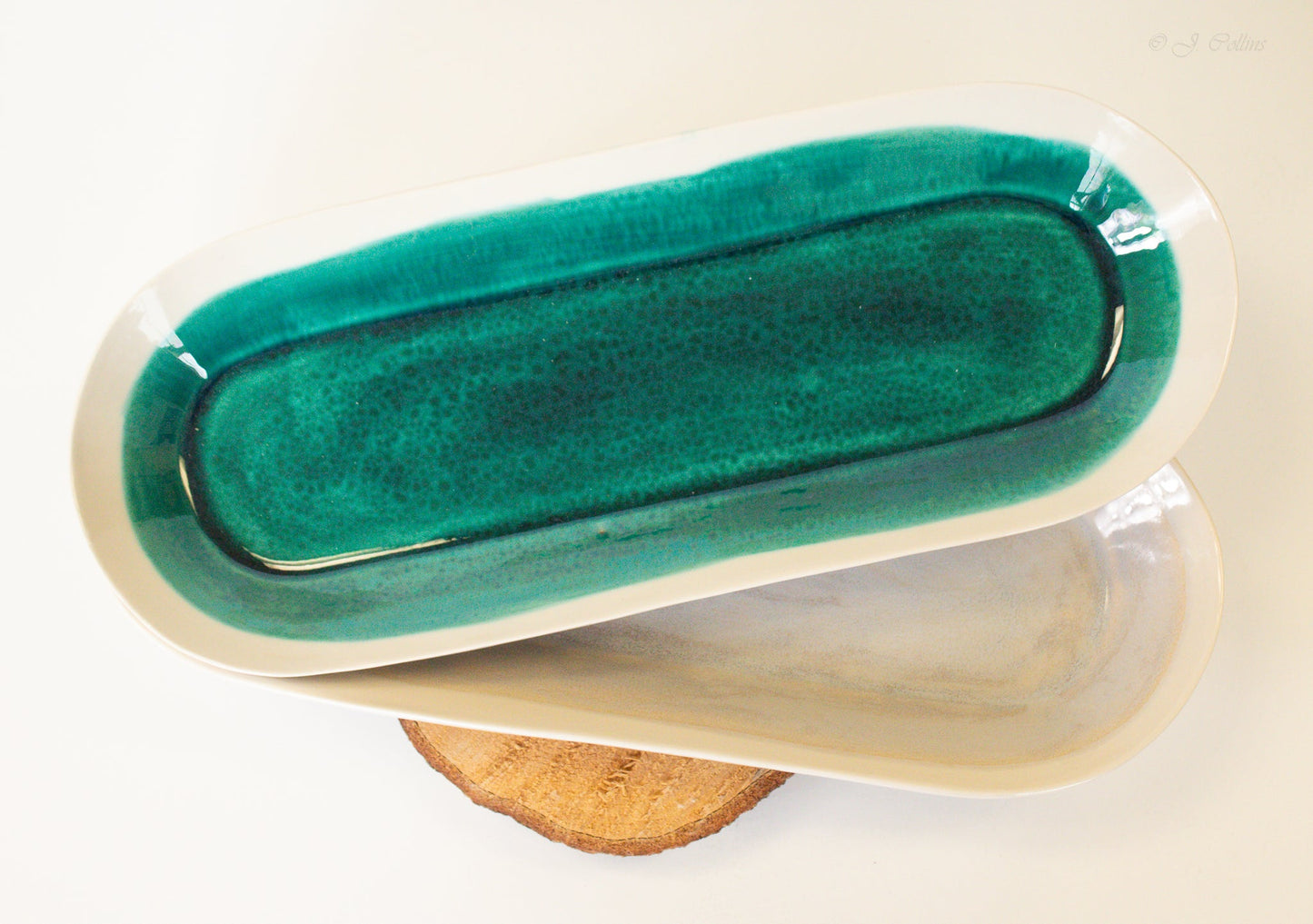 Artisan Long Oval Dish - Ceramic from prodigalpottery