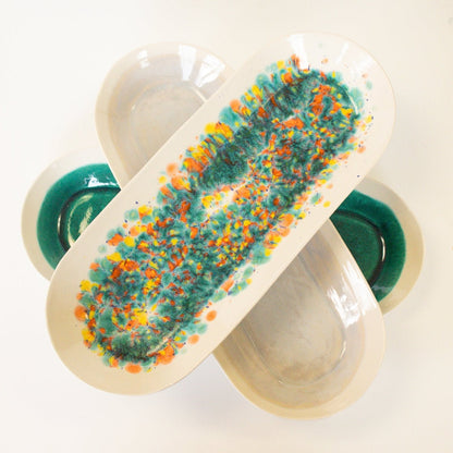 Artisan Long Oval Dish - Ceramic from prodigalpottery