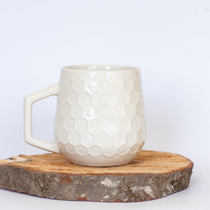 Honeycomb 12oz Mug - Ceramic from prodigalpottery