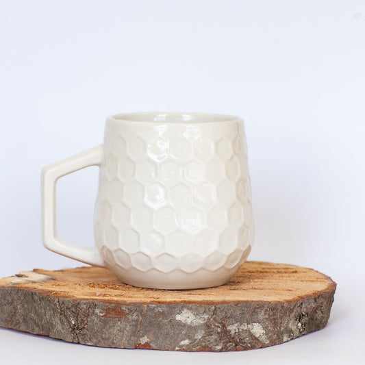 Honeycomb 12oz Mug - Ceramic from prodigalpottery