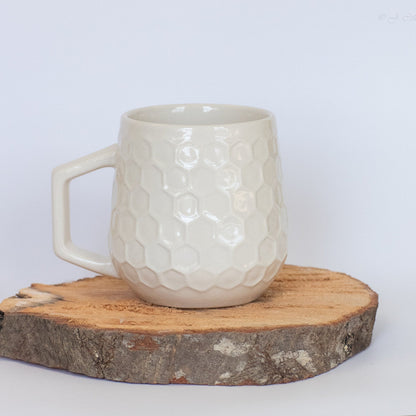 Honeycomb 12oz Mug - Ceramic from prodigalpottery