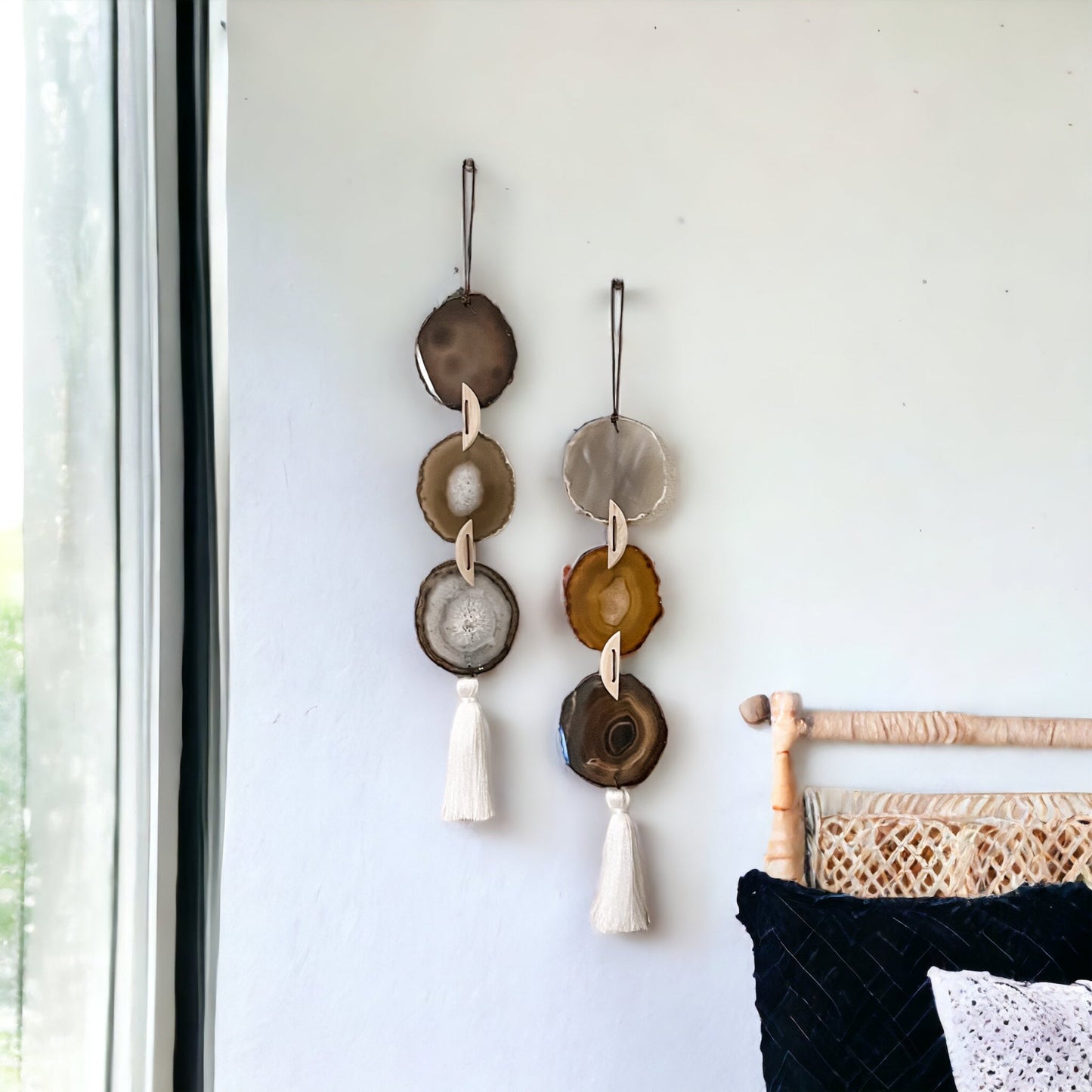 Umber Agate Wall Hanging