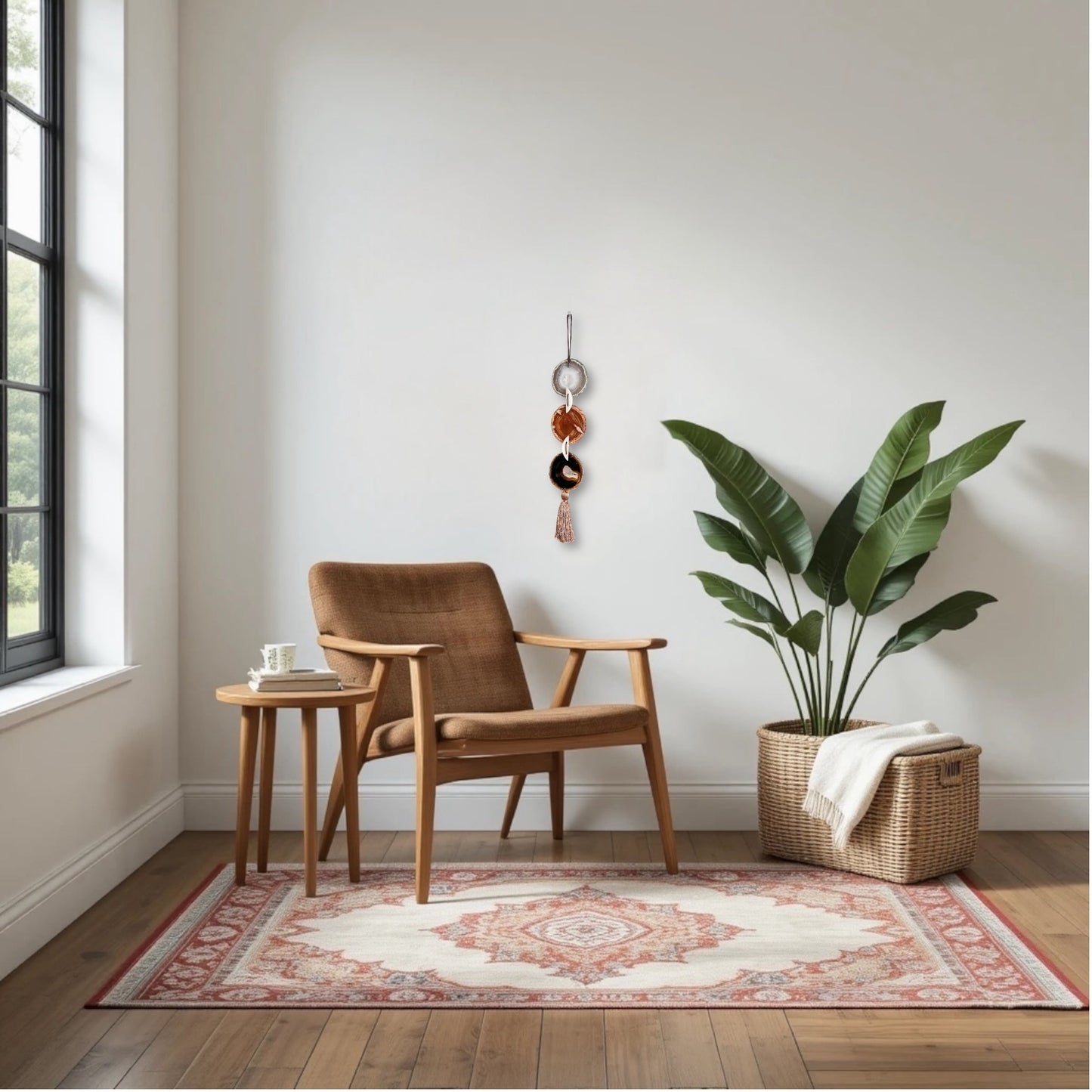 Copper Agate Wall Hanging