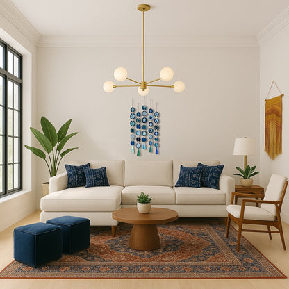 Ocean Agate Wall Hanging