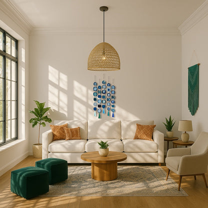 Ocean Agate Wall Hanging