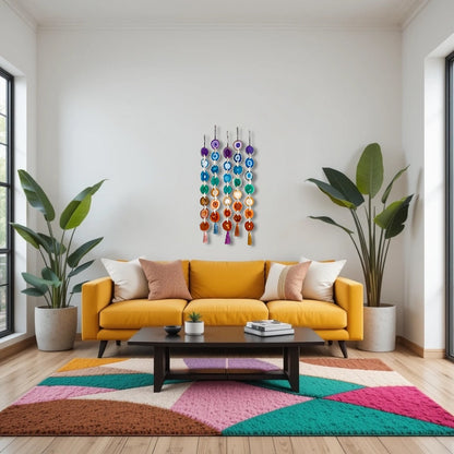 Chakra Agate Wall Hanging