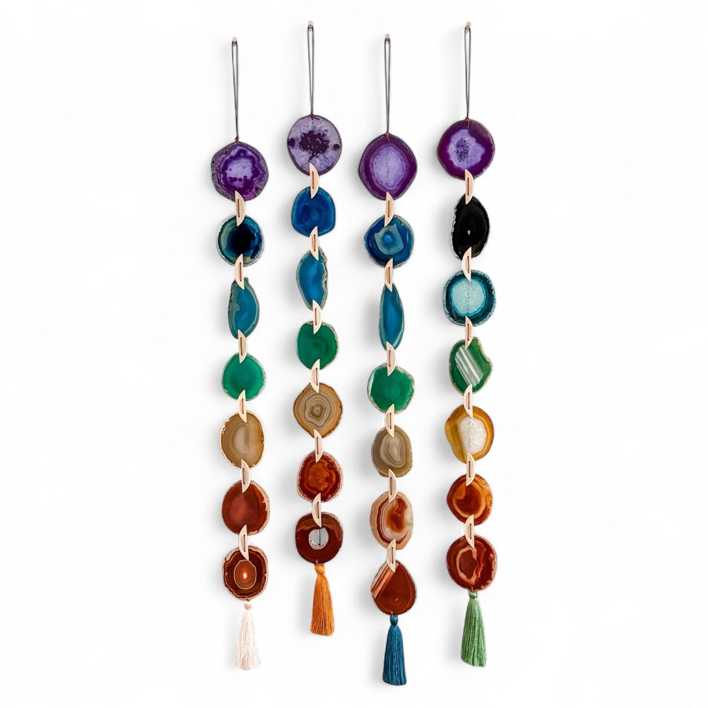 Chakra Agate Wall Hanging