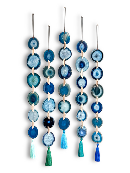 Ocean Agate Wall Hanging