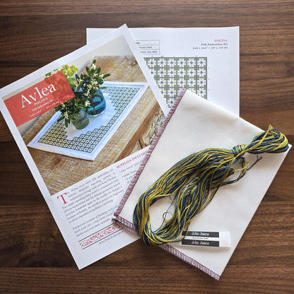 'BACK IN STOCK! Polina cross stitch folk embroidery kit