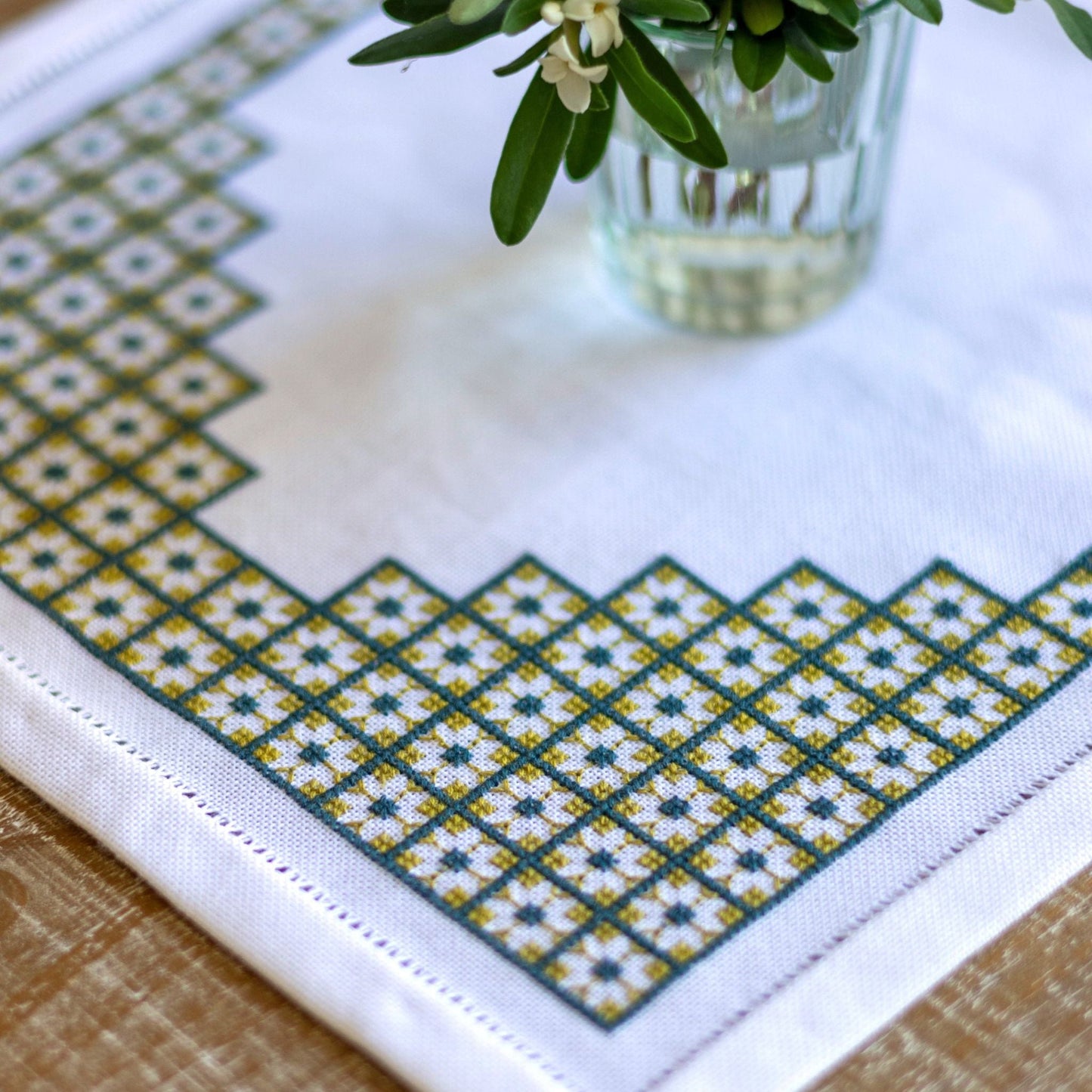 'BACK IN STOCK! Polina cross stitch folk embroidery kit