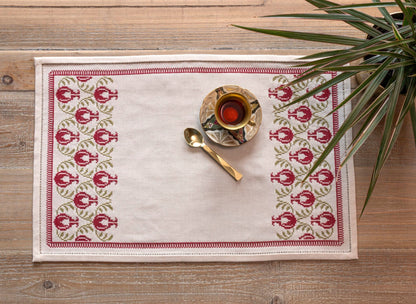 Pomegranate cross stitch folk embroidery kit