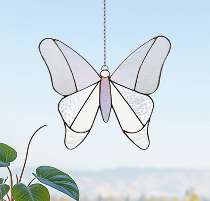 Simple Stained Glass Butterfly Pattern