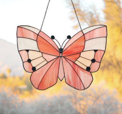 Big Butterfly Stained Glass Pattern