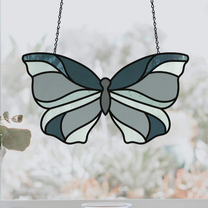 Sweet Butterfly Stained Glass Pattern