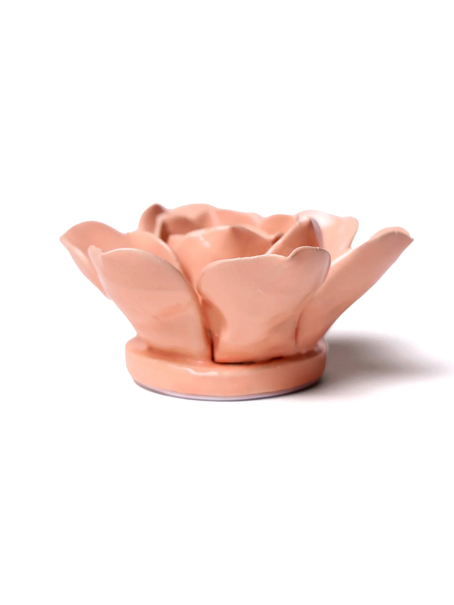 Ceramic Small Pink Flower - Sculpture from Ash & Rose