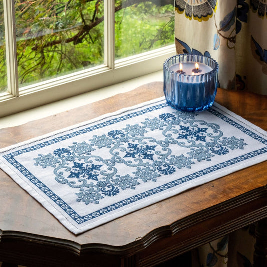 Stavroula cross stitch folk embroidery kit