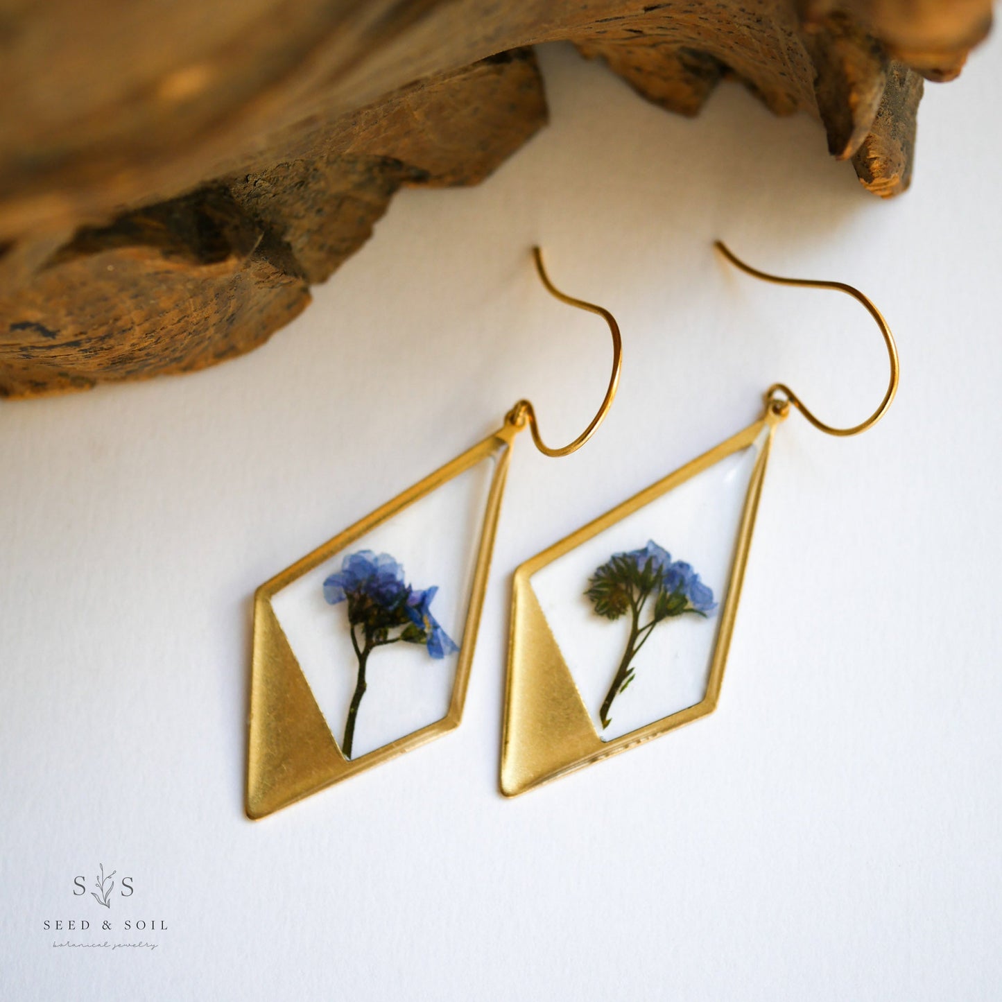 Hanging Terrarium Earrings - Earrings from Seed&SoilShop