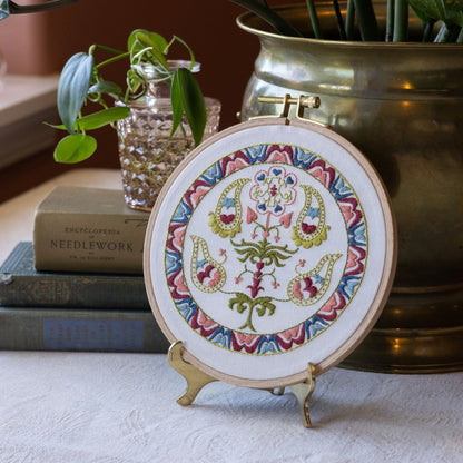 Tree of Life embroidery hoop kit - Kit from Avlea Folk Embroidery