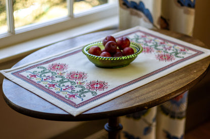 Tuscan Bergamot cross stitch folk embroidery kit