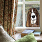 Basset Hound Dog Stained Glass Pattern
