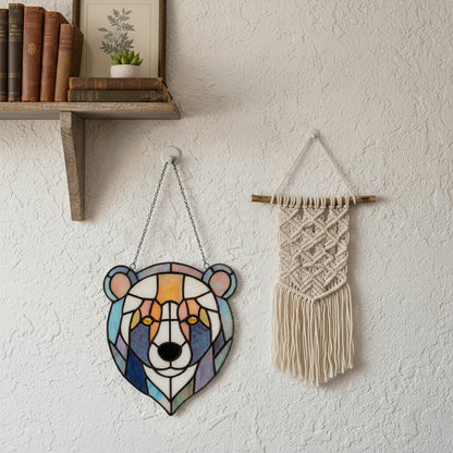 Sweet Bear Stained Glass Pattern