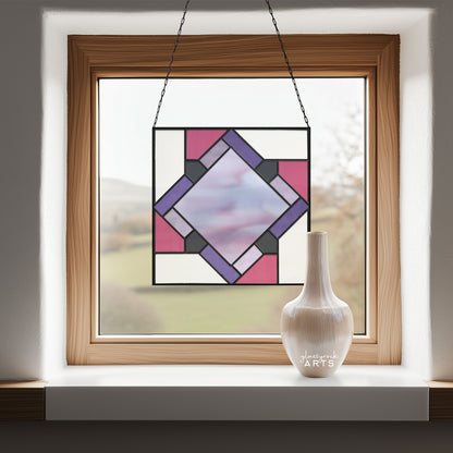 Beginner Diamond Quilt Square Pattern with PNG
