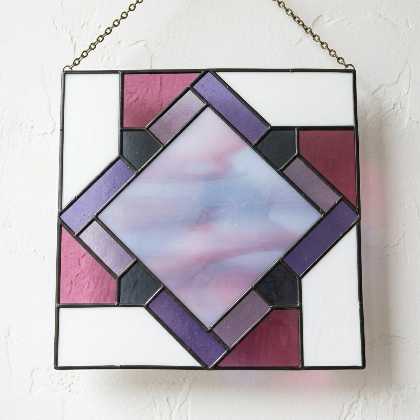Beginner Diamond Quilt Square Pattern with PNG