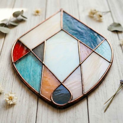 Beginner Teardrop Stained Glass Pattern