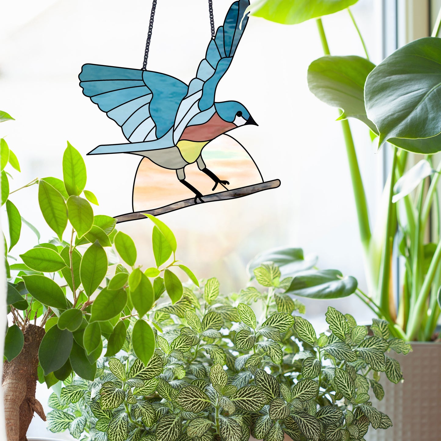 Bird Stained Glass Pattern