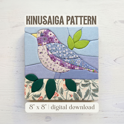 Bird on a Branch Kinusaiga Pattern