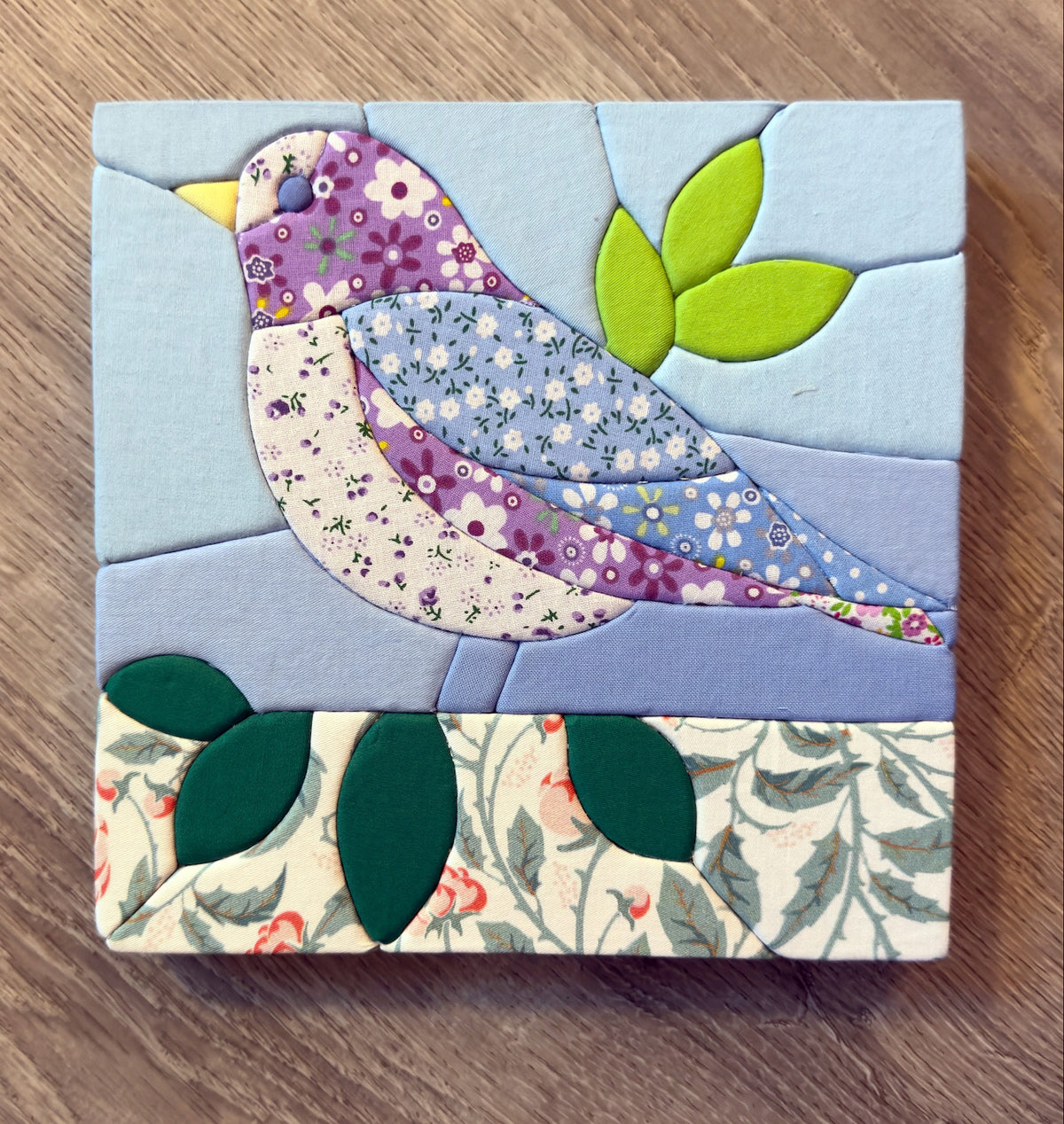 Bird on a Branch Kinusaiga Pattern
