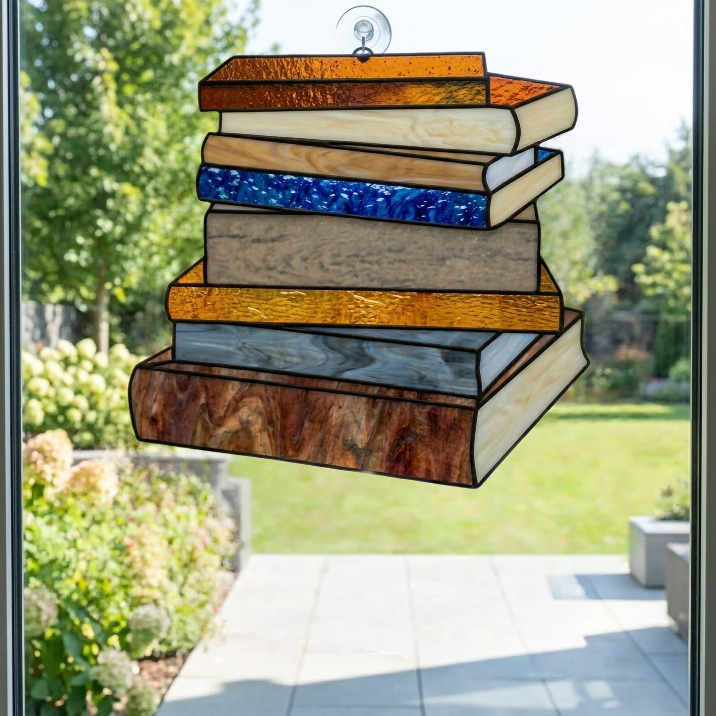 Books Stained Glass Pattern