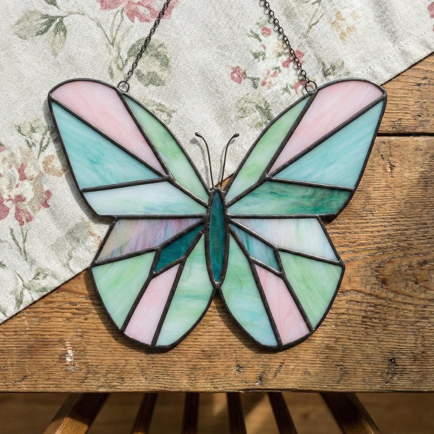 Butterflies Stained Glass Pattern Value Pack of 5