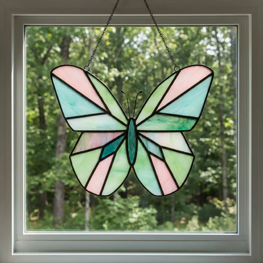 Beginner Butterfly Stained Glass Pattern