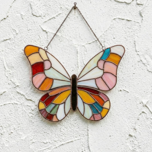 Groovy Stained Glass Butterfly Pattern