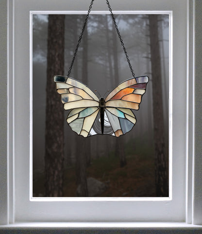 A picture of the Stained Glass Butterfly Pattern from GlassyRock Arts. 