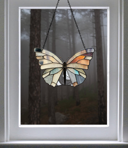 Stained Glass Butterfly Pattern