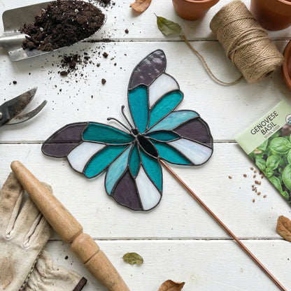 Butterflies Stained Glass Pattern Value Pack of 5