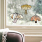 Elegant Mushroom Stained Glass Patterns, Pack of 3